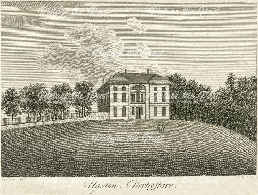 Ugston Hall, Ogston, c 1800?