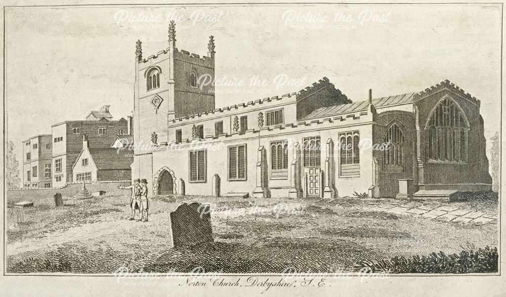 Norton Church, Norton Lane, Norton, near Sheffield, c 1800