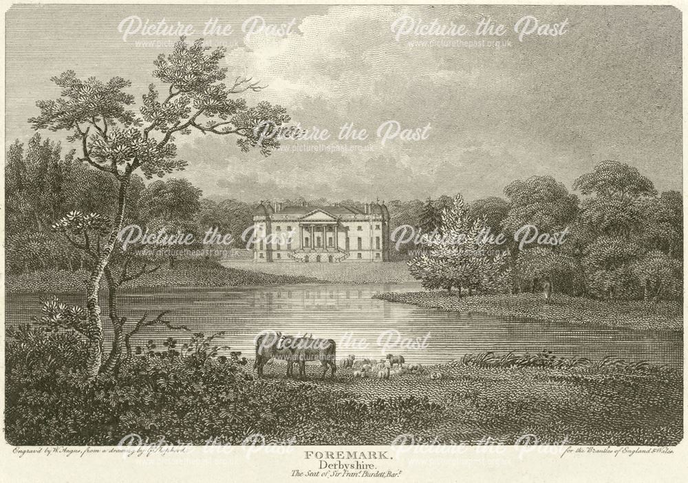 Foremark Hall, Foremark, Repton, 1804