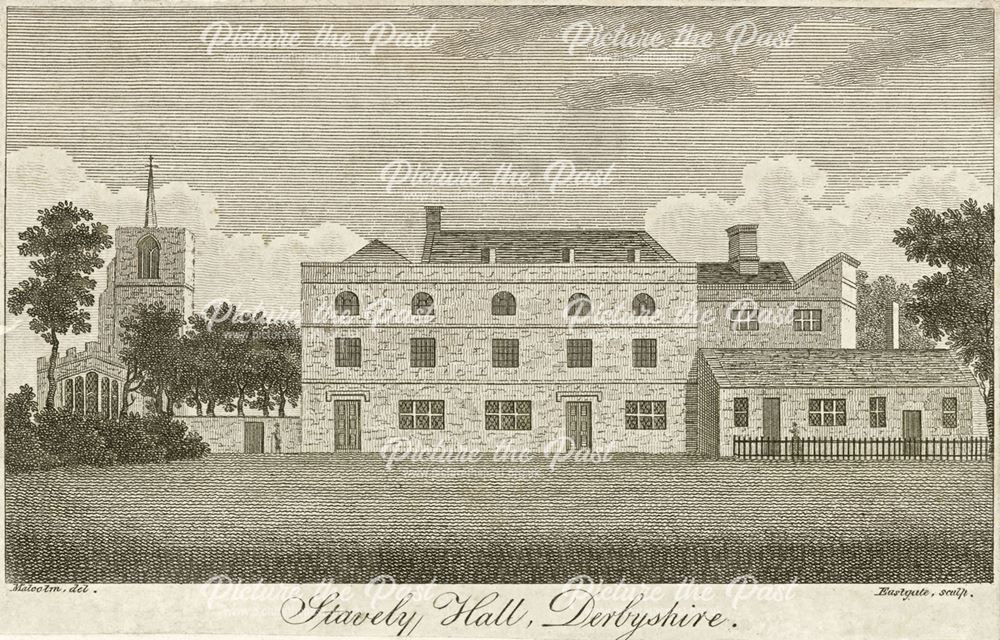 Staveley Hall, Church Street, Staveley, c 1800