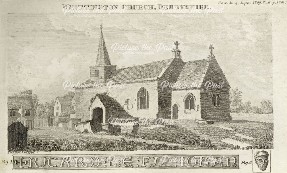 St Bartholomew's Church, Church Lane, Old Whittington, Chesterfield, 1789