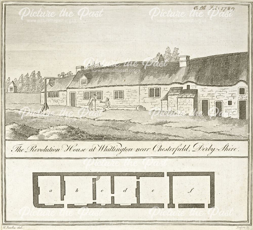 The Revolution House, High Street, Old Whittington, Chesterfield, 1789