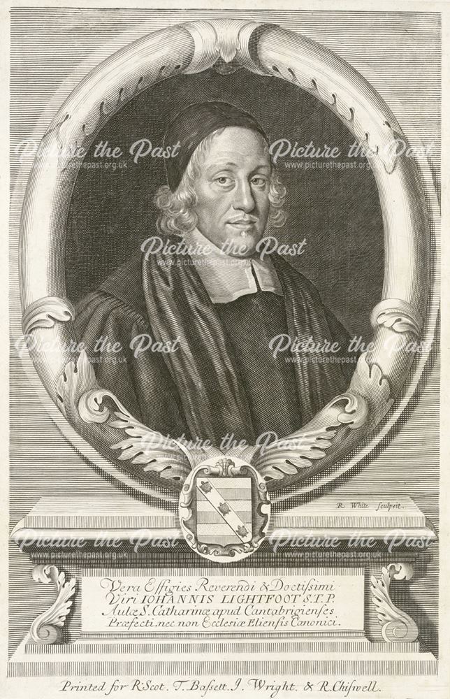 Reverend Dr John Lightfoot (1602-1675), Repton School, Repton, c 1684