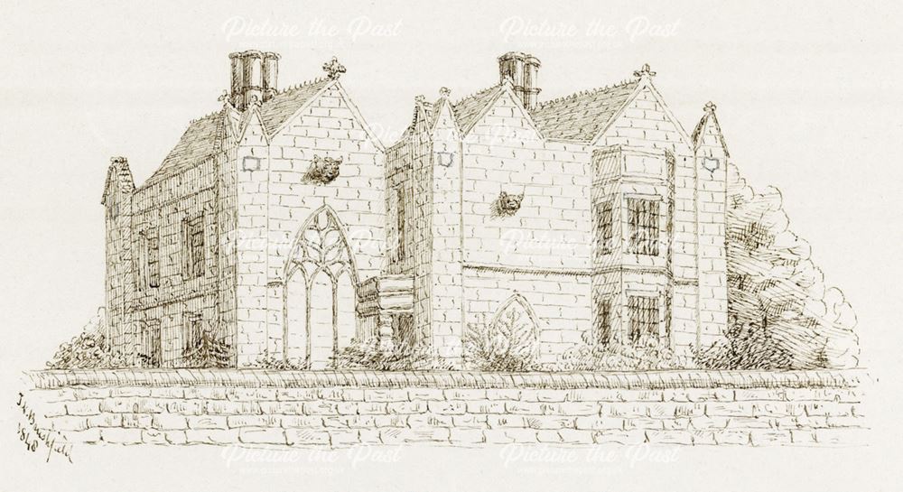 Lomberdale Hall, Middleton by Youlgreave, 1848