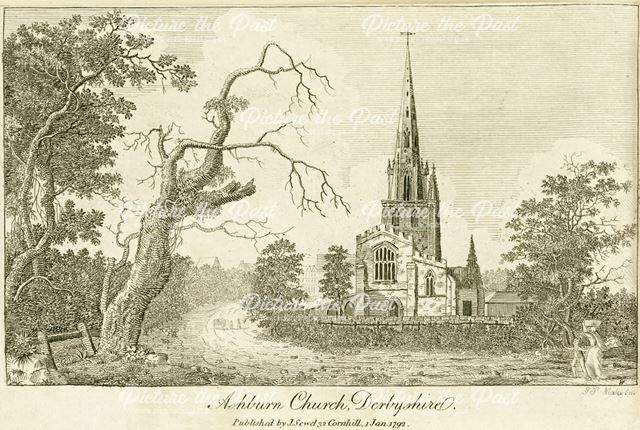 St Oswald's Parish Church, Church Street, Ashbourne, 1792