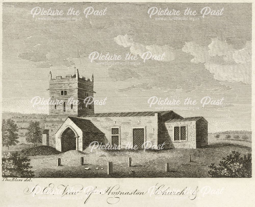 St Bartholomew's Church, Stonepit Lane, Hognaston, c 1800?