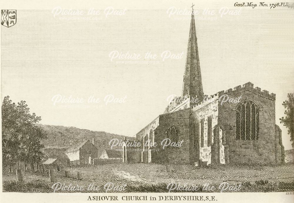 All Saint's Church, Church Street, Ashover, 1790