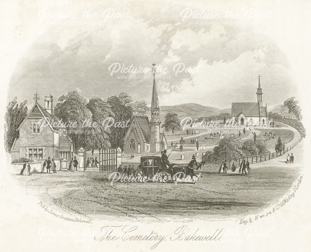 The Cemetery, Bakewell, c 1800?