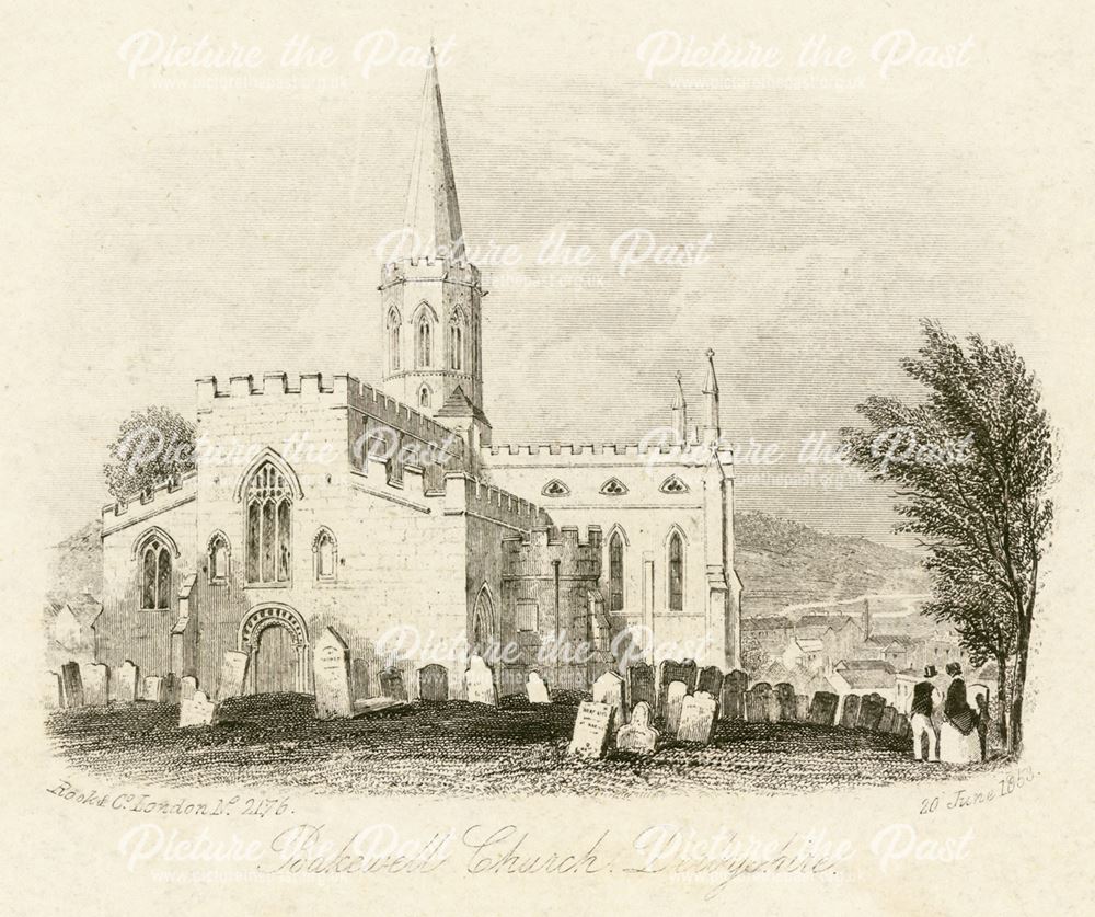 All Saint's Church, Bakewell, 1853