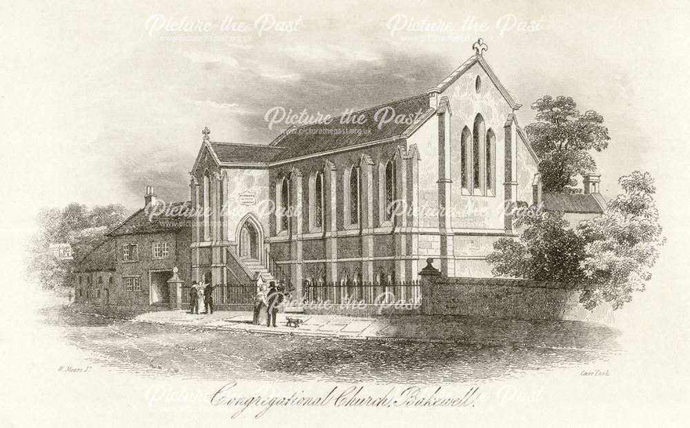 Congregational Church, Buxton Road, Bakewell, c 1844