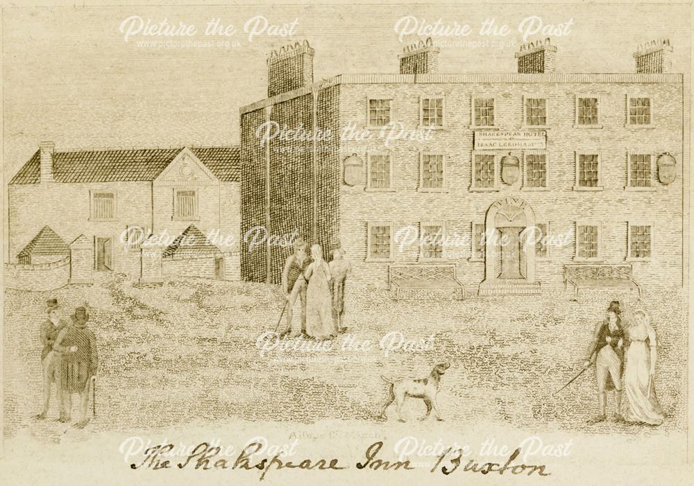 The Shakespeare Inn, Spring Gardens, Buxton, c 1800?