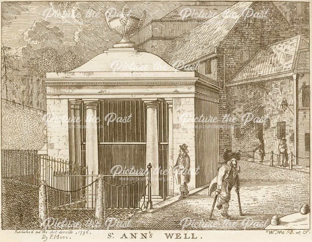 St Anne's Well, The Crescent, Buxton, 1796