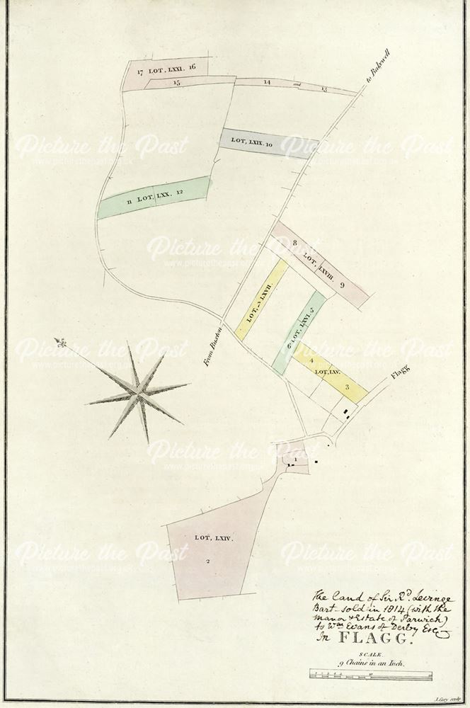 Map of Flagg, c 1815?