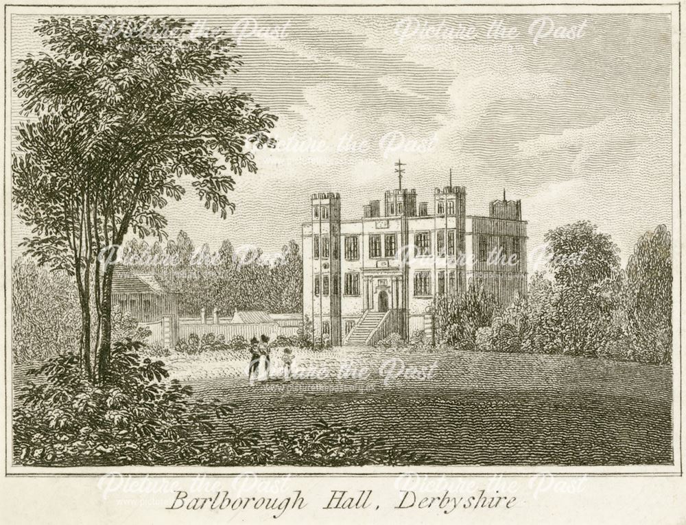 Balborough Hall, Ward Lane, Barlborough, Chesterfield, c 1800?