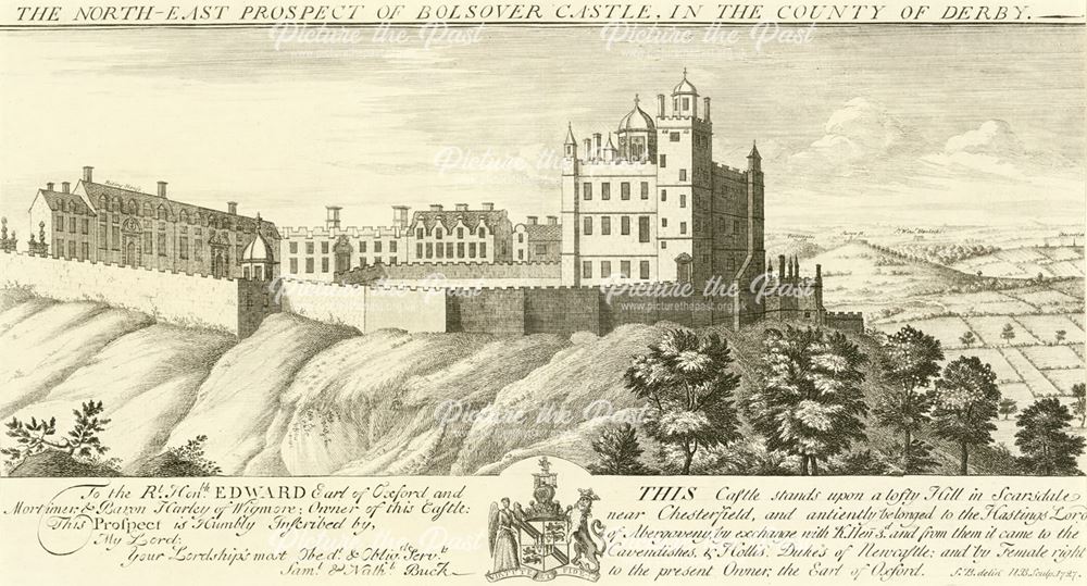 Bolsover Castle, Castle Lane, Bolsover, 1825