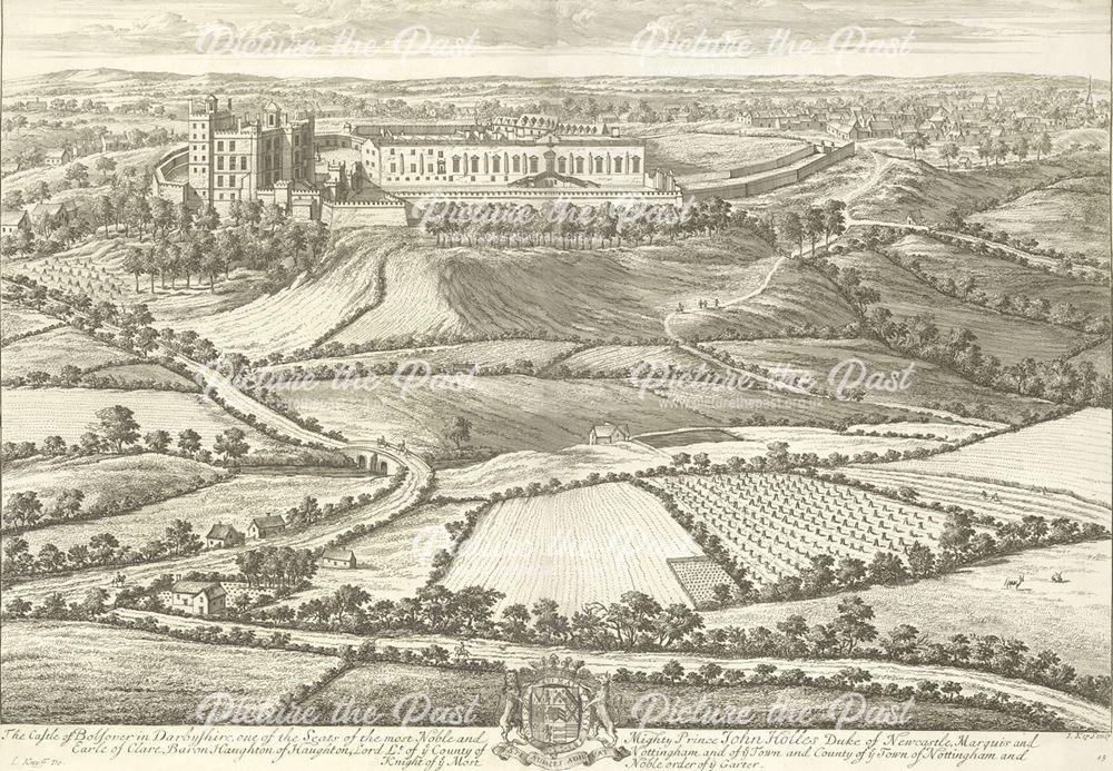 Bolsover Castle, Castle Lane, Bolsover, c 1700?