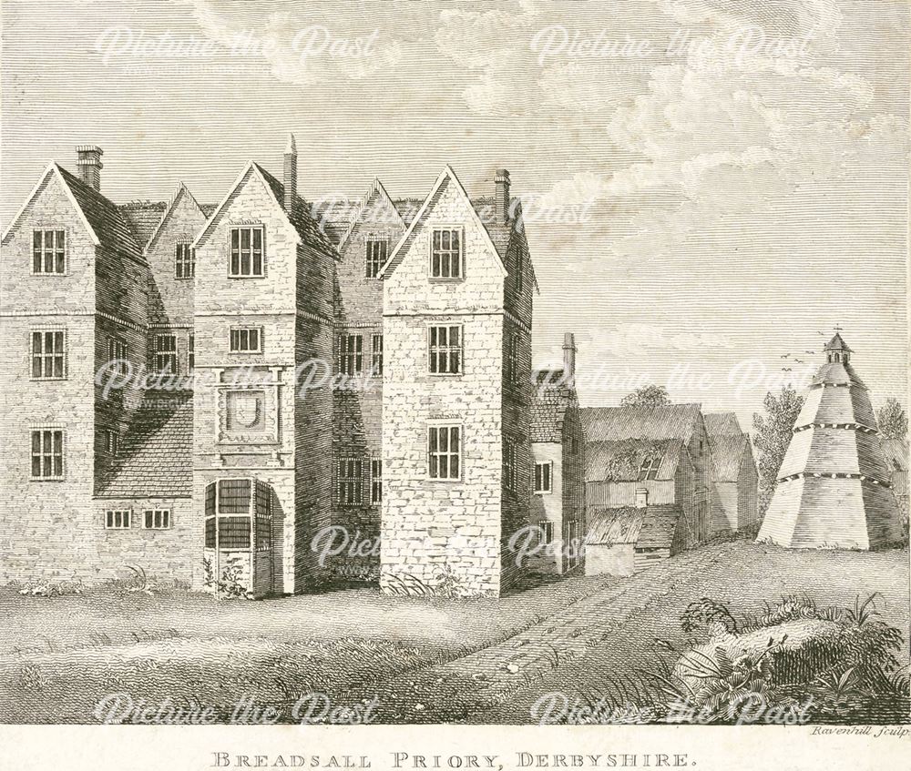 Breadsall Priory, Morley, 1791