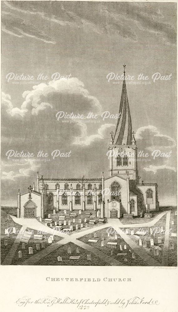 St Mary and All Saints Church, St Mary's Gate, Chesterfield, 1823