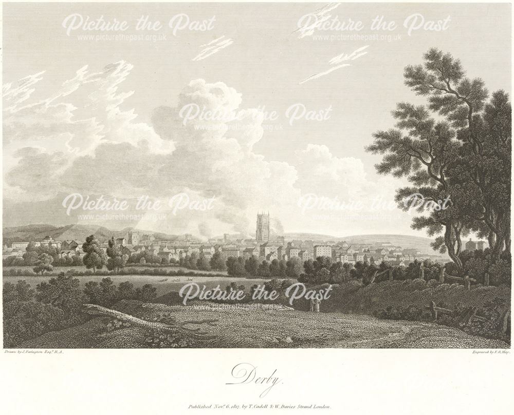 View of Derby, 1817