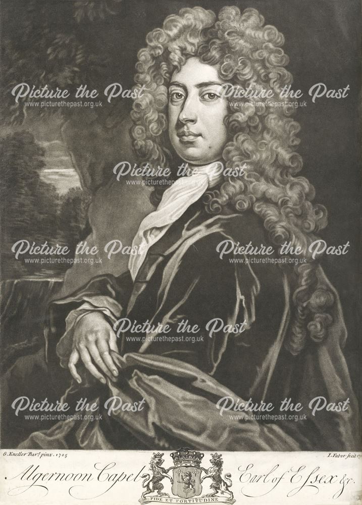 Algernon Capel, 2nd Earl of Essex, (1654-1710), possibly in Watford, Hertfordshire, 1705