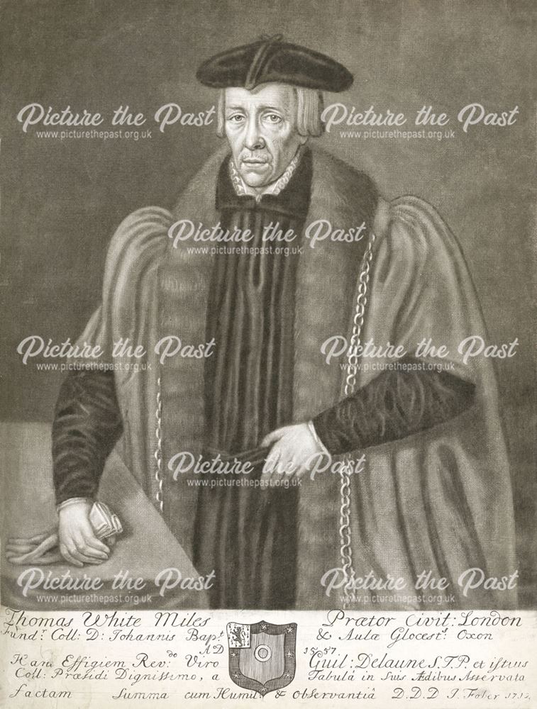 Sir Thomas White Miles (1492-1567), Lord Mayor of London, c 1712