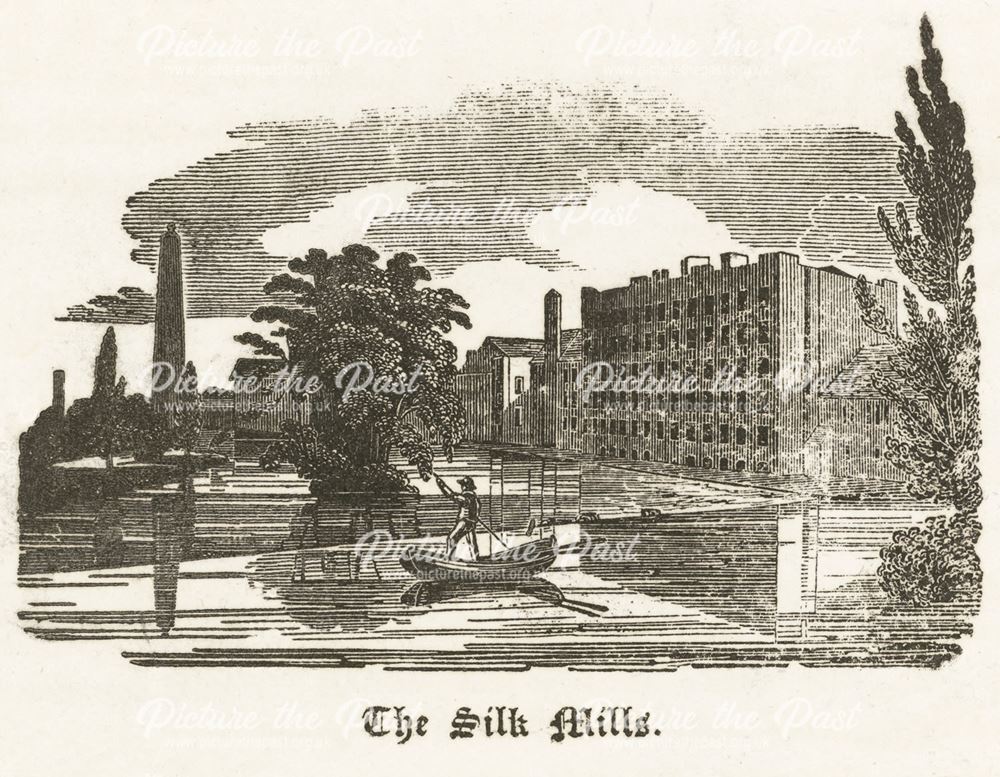 The Silk Mills, River Derwent, c 1800?