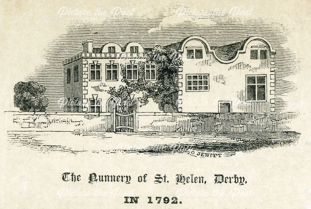 The Nunnery of St Helen, King Street, 1792