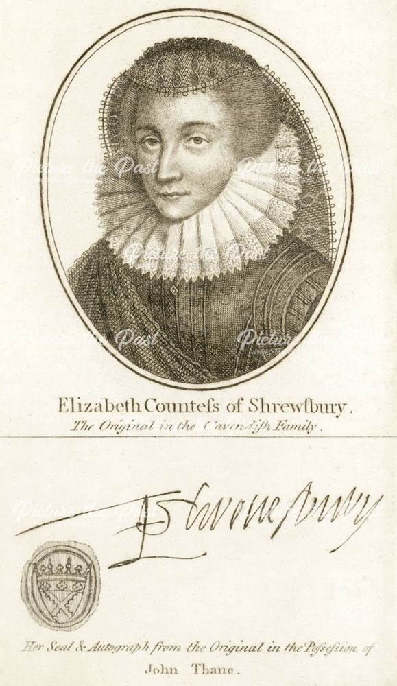 Elizabeth Countess of Shrewsbury (1518-1608), Hardwick Hall, Ault Hucknall, c 1570?