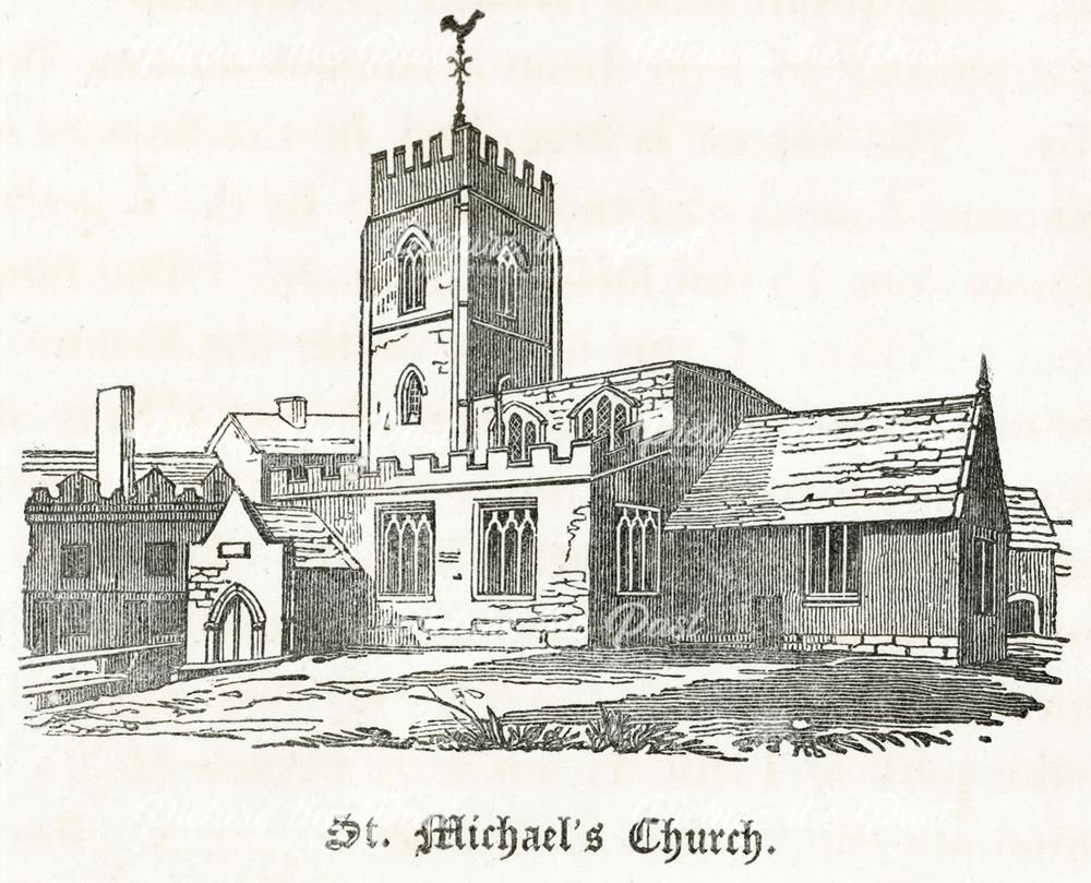 St Michael's Church, Queen Street, pre 1856