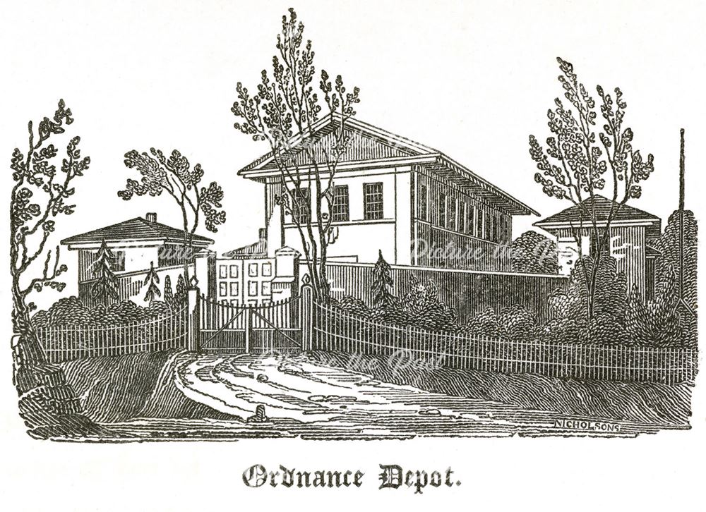 Ordnance Depot, Ambrose street off Normanton Road, 1826