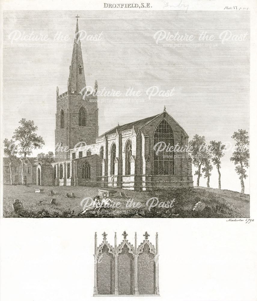 St John the Baptist Church, Church Street, Dronfield, 1792