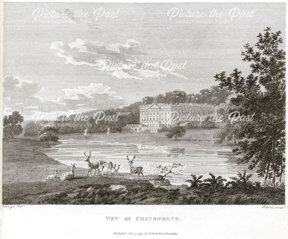 View of Chatsworth, 1794