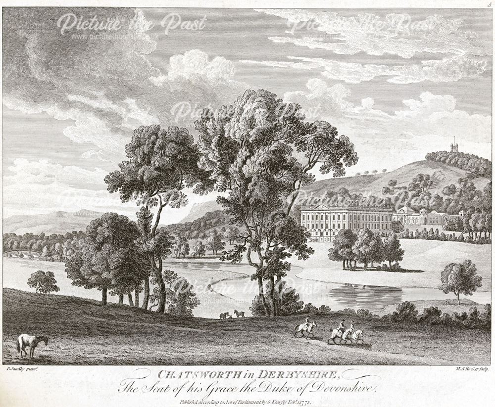 View of the Chatsworth Estate, 1775