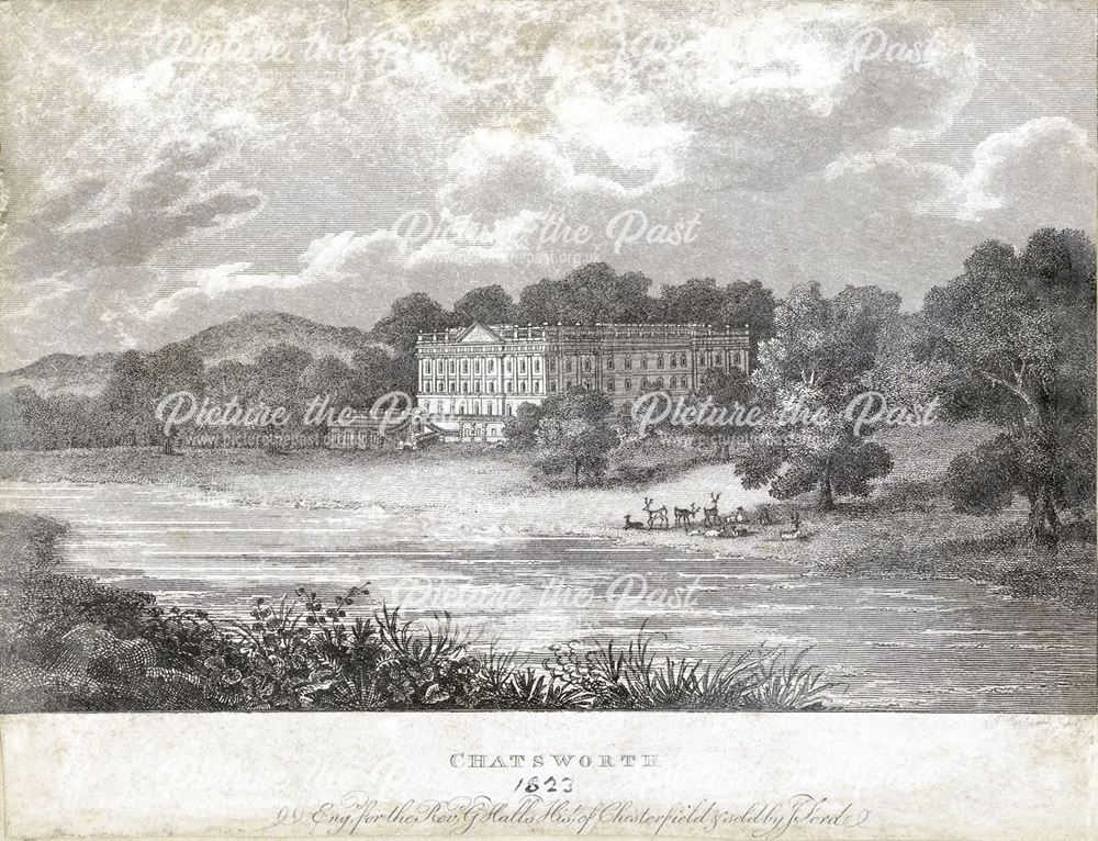 View of Chatsworth, 1823