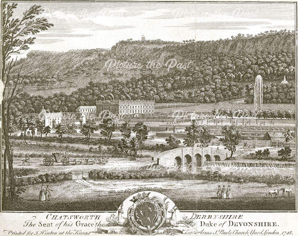 View of Chatsworth, 1748