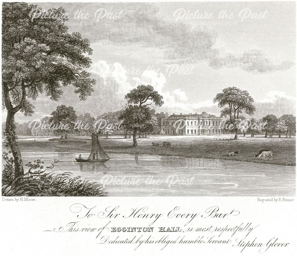 Egginton Hall, Egginton, c 1800?