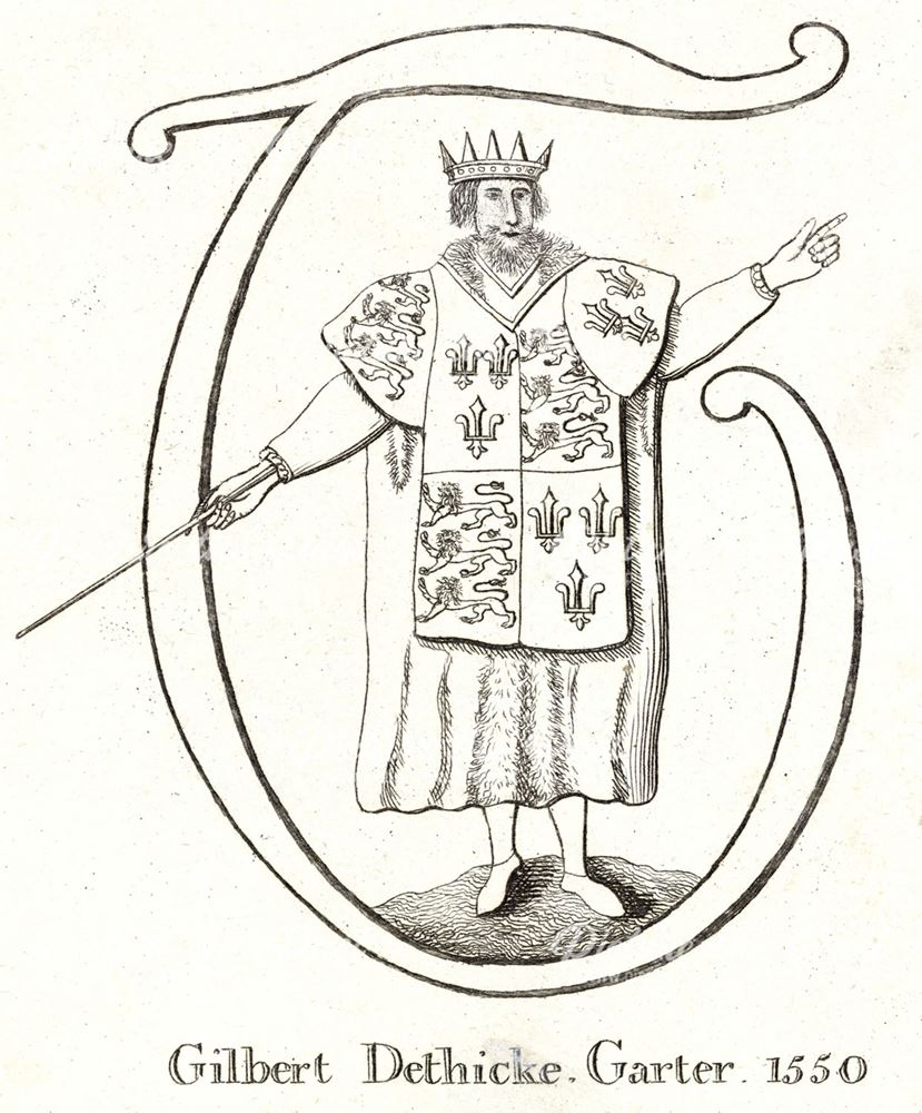 Gilbert Dethicke Garter, 1550