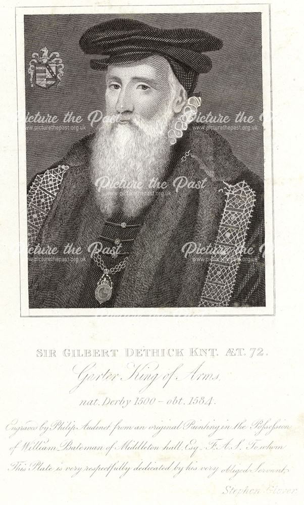 Sir Gilbert Dethicke, Garter, King of Arms, 1572