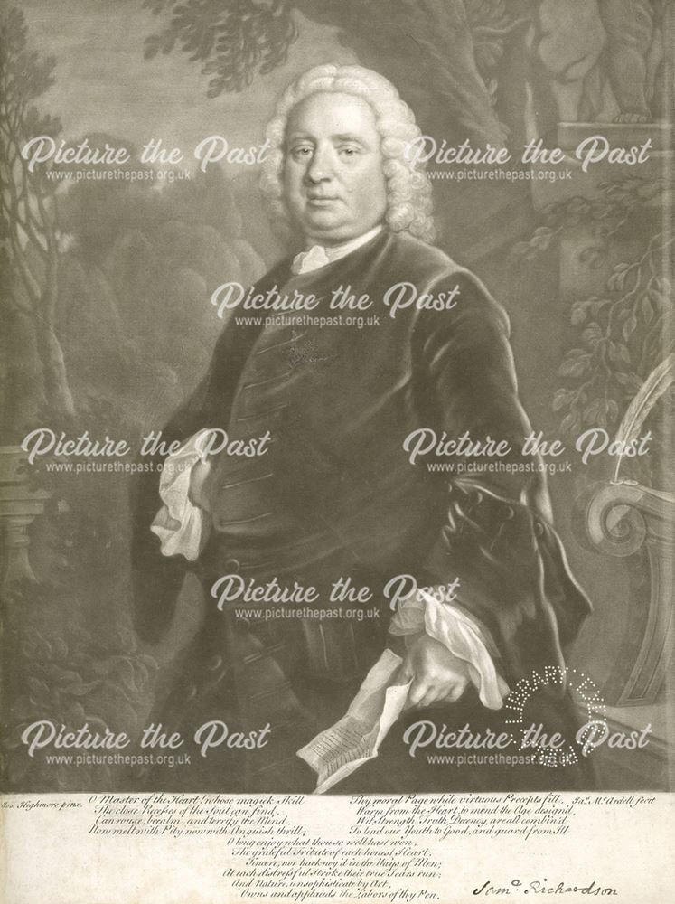 Samuel Richardson from a Painting by Joseph Highmore, c 1750s