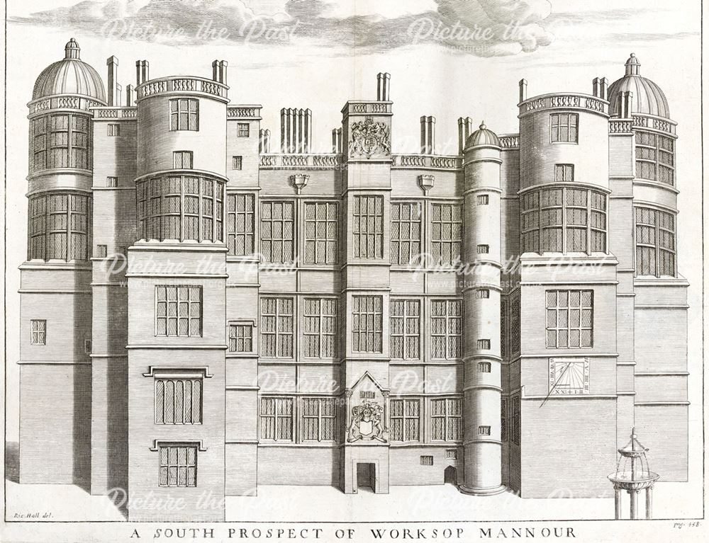 Original Worksop Manor, off Mansfield Road, Worksop, 1700s