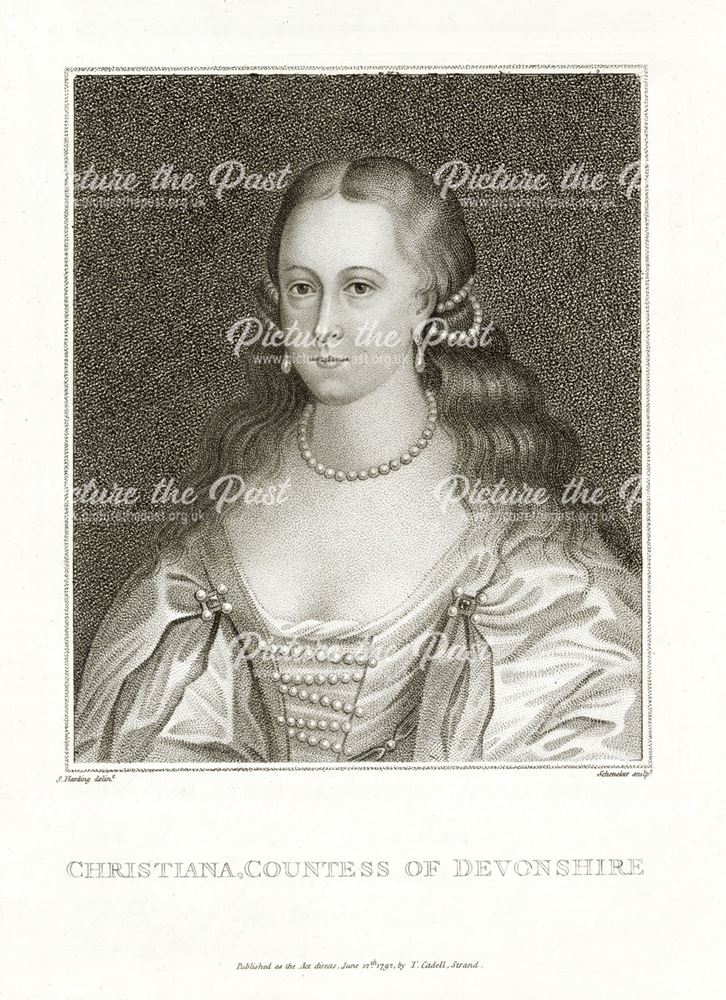 Christiana Cavendish, Countess of Devonshire, 1792