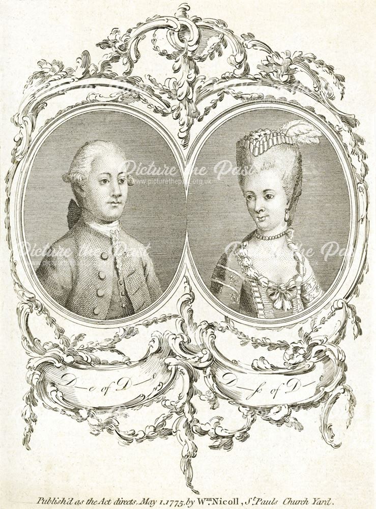 Double Portrait of 5th Duke and Duchess of Devonshire, 1775