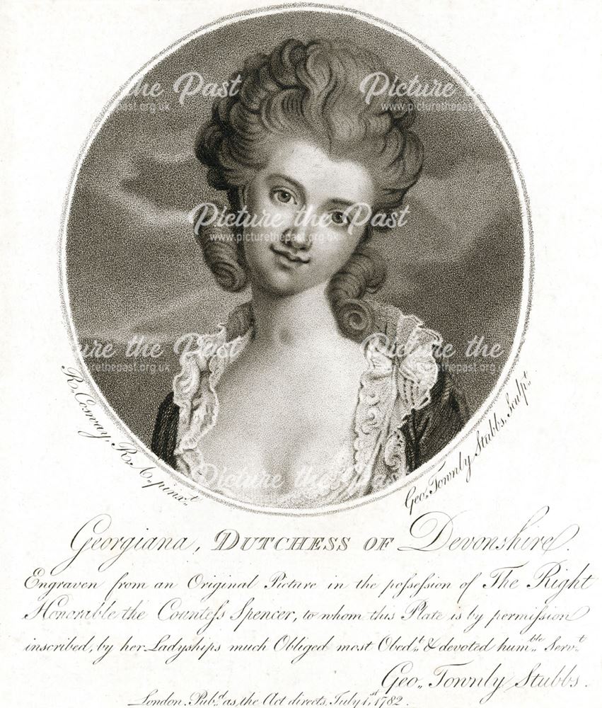 Her Grace, Lady Georgiana, Duchess of Devonshire, 1782