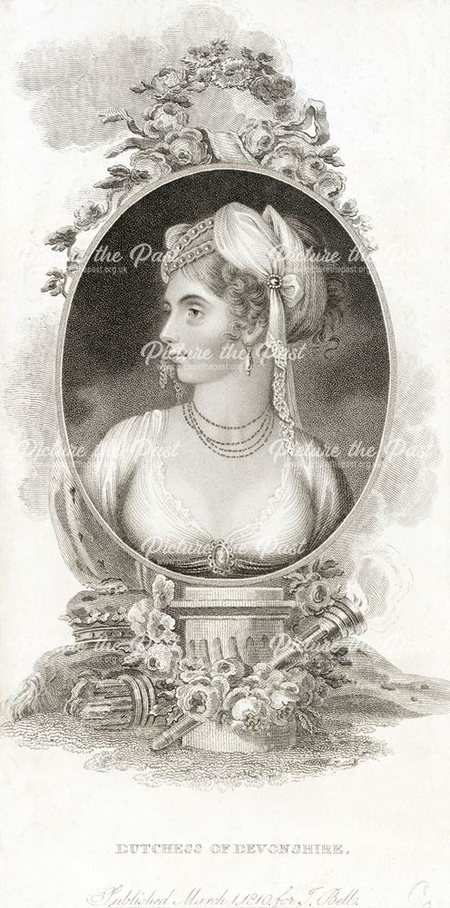 Elizabeth Foster (1759-1824), Second Wife of the 5th Duke of Devonshire, 1810