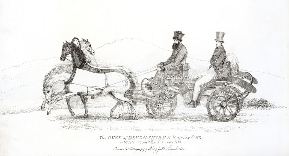 The Duke of Devonshire's Russian Drowski (Car), 1823