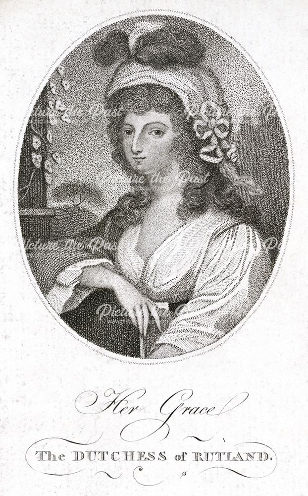 Mary Isabella Manners (nee Somerset)?, Wife of 4th Duke of Rutland (1756-1831), c 1780-90