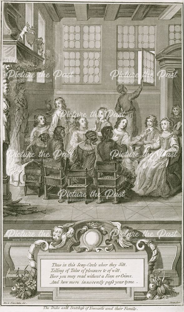 The Duke and Duchess of Newcastle and their Family in Antwerp, 1656