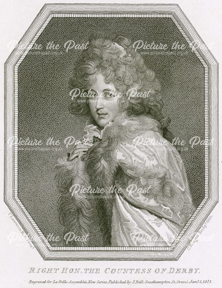 Elizabeth Stanley, Countess of Derby (c1759-1829), c 1792