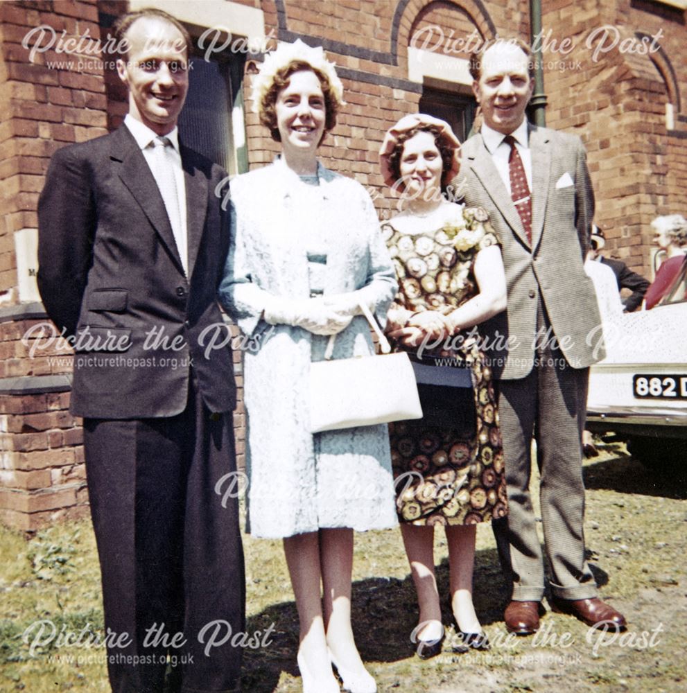 Wedding, Baptist Church, Forest Street, Kirkby in Ashfield, 1963