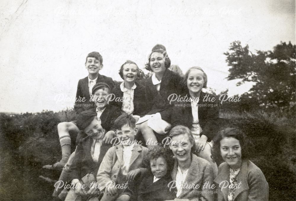 Field near Bethel Methodist Church on Victoria Street, South Normanton, 1936/37